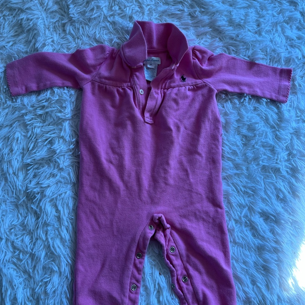 Lot of Ralph Lauren 9 month girls clothing